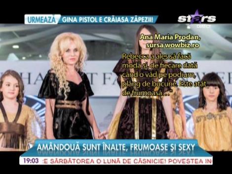 Anamaria Prodan, mândră de fetele ei! Ambele sunt frumoase şi sexy