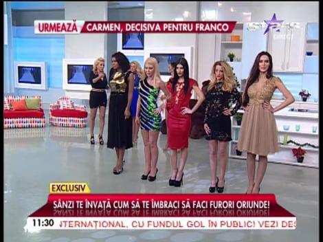 Sânziana Buruiană te învaţă cum să te îmbraci să faci furori oriunde