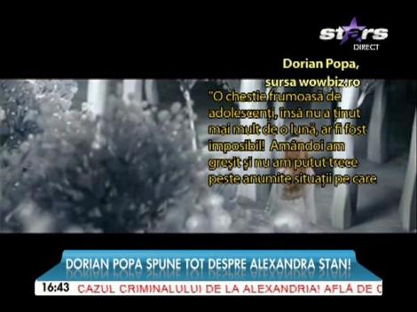 Cuplu secret de vedete, dezvăluiri-bombă! Dorian Popa spune tot despre Alexandra Stan