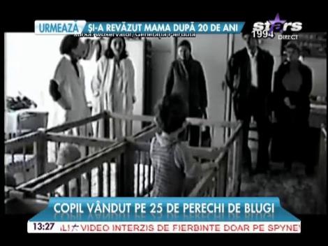 Drama uluitoare a generaţiei pierdute! Copil, v&acirc;ndut pe 25 de perechi de blugi