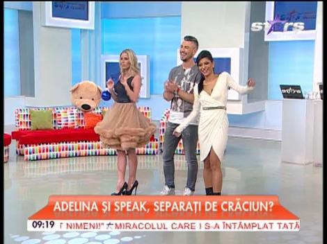 Adelina și Speak, separați de Crăciun? Cine va fi între ei în noaptea de Crăciun?