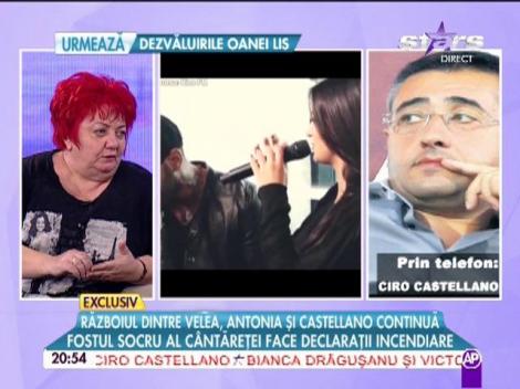 Razboiul dintre Velea, Antonia si Castellano continua