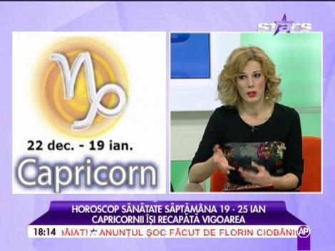 Horoscop sănătate &icirc;n săptăm&acirc;na 19-25 ianuarie!