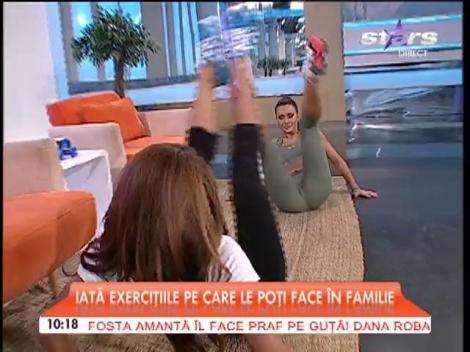 Iată exerciţiile pe care le poţi face în familie