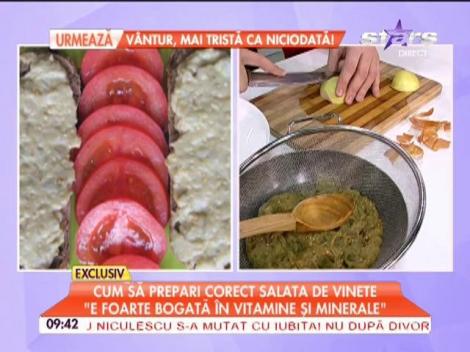 Adevărul despre cea mai consumată salată de vinete