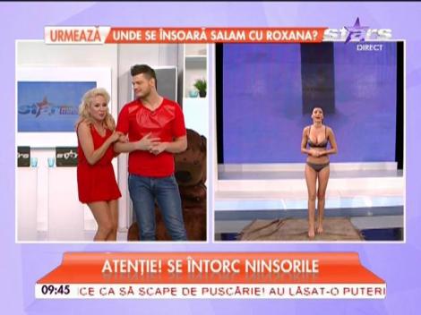 Raluca Dumitru, apariţie de senzaţie! Cum a prezentat asistenta datele meteo