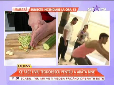 Ce face Liviu Teodorescu pentru a arăta bine? Uite cum se antrenează din greu