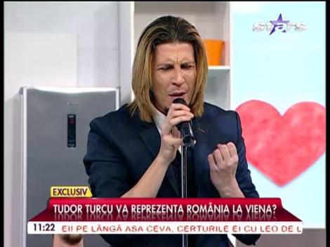 Câştigătorul X Factor, în finala pentru Eurovision 2015! Tudor Turcu ne reprezenta ţara la Viena?