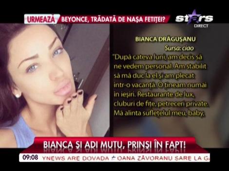 Adi şi Bianca, prinşi în fapt!