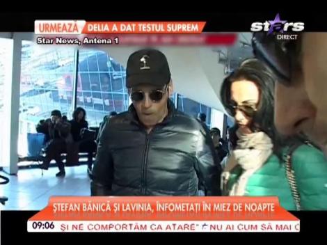 Ştefan Bănică şi Lavinia, &icirc;nfometaţi &icirc;n miez de noapte