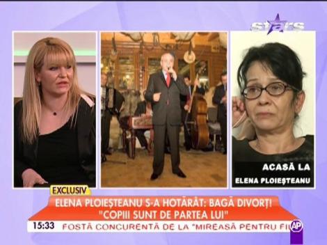 Nelu Ploieşteanu primeşte lovitura decisivă! Elena Ploieşteanu bagă divorţ: "Vreau să scap de un Moş Tăgârţă!"