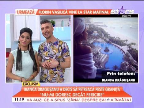 Bianca Drăguşanu a spus TOT: "Victor mi-a scris un mesaj foarte frumos"