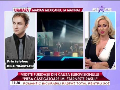 Mihai Trăistariu, atac la melodia trupei Voltaj: "Nu era în preferinţele mele. Am fost dezamăgit"