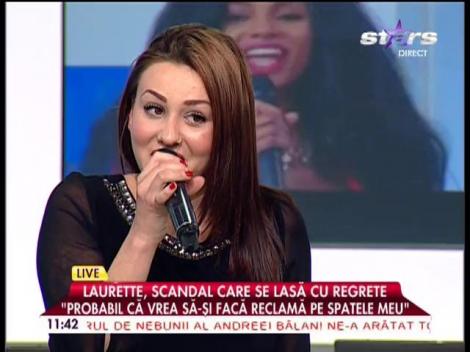 Prima a reacţie a lui Laurette, după ce a fost acuzată că "a furat" vocea unei foste concurente de la "X Factor"!  2