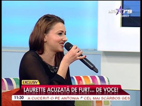 Prima a reacţie a lui Laurette, după ce a fost acuzată că "a furat" vocea unei foste concurente de la "X Factor"!