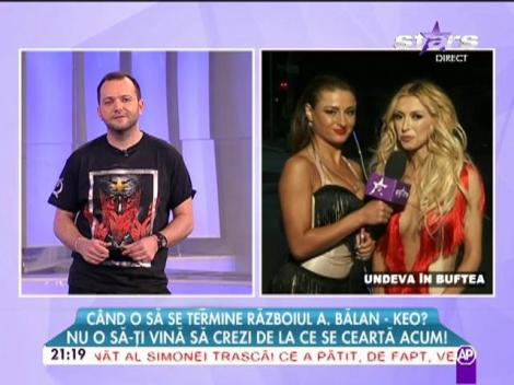 A făcut sau nu pace cu Keo? Află răspunsul chiar de la Andreea Bălan