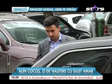 Alin Cocoş, zi de naştere cu gust amar! Arestat la domiciliu şi fără Gina Pistol