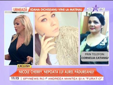 Nicole Cherry, nepoata Corneliei Catanga: "Sunt de etnie romă"