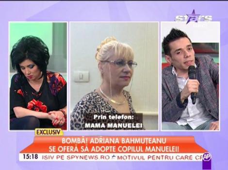 Adriana Bahmuţeanu vreau să &icirc;nfieze un copil: "Mă ofer să &icirc;l adopt"