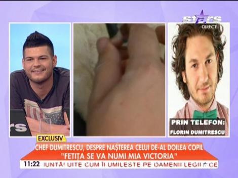 Chef Dumitrescu, despre naşterea celui de-al doilea copil: "Soţia mea se simte bine"