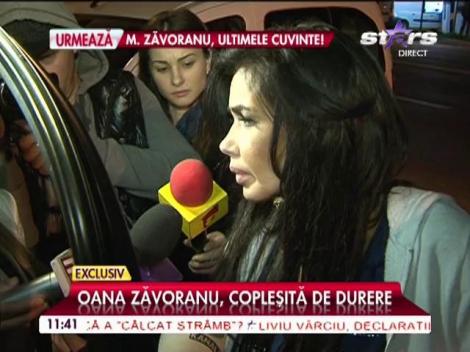 Toată lumea o credea de piatră, dar Oana Zăvoranu a cedat: "Sunt  copleşită de durere"