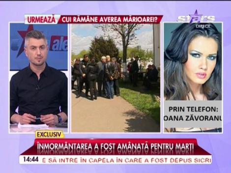 Oana Zăvoranu a dat cu Mărculescu de păm&acirc;nt: "A venit la cimitir ca un hoţ, ca un pungaş, să &icirc;mi v&acirc;ndă suferinţa"
