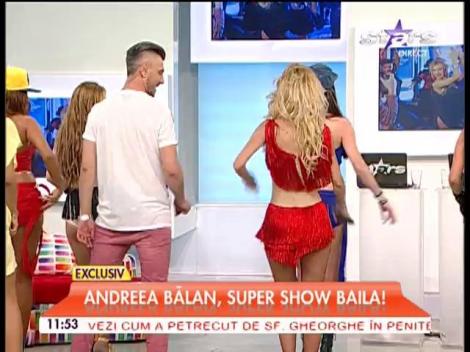 Star Matinalii de Weekend, lecţii de dans de la Andreea Bălan! Prezentatoarii Tv au arătat că sunt dansatori înăscuţi