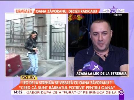 Leo de la Strehaia se visează cu Oana Zăvoranu: "&Icirc;mi plac femeile mai nebune, mai paranoice!"