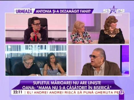 O clarvăzătoare o &icirc;nvaţă pe Oana Zăvoranu ce să facă după moartea mamei ei: "Sufletul Marioarei stă pe cruce şi..."