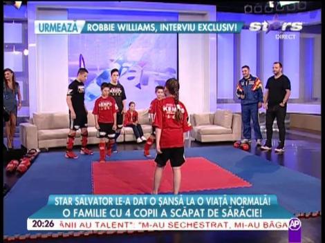 "Star Salvator" le-a dat o şansă la viaţă normală! O familie cu 4 copii a scăpat de sărăcie!