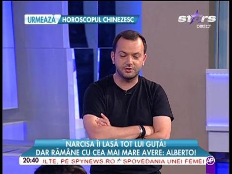 Narcisa &icirc;i lasă tot lui Guţă! Ea răm&acirc;ne cu cea mai mare avere: Alberto