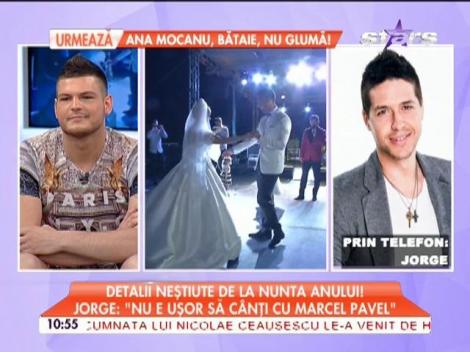 Jorge a dezvăluit tot ce nu s-a văzut la nunta Andei Adam: "Cel mai mult a plâns Dorian Popa"