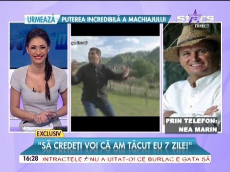 Nea Mărin a mărturisit de ce s-a &icirc;mbolnăvit! Remediul miraculos care l-a ajutat să se vindece