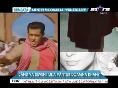 Iulia V&acirc;ntur devine doamna Khan? Salman Khan scapă de puşcărie dacă se căsătoreşte