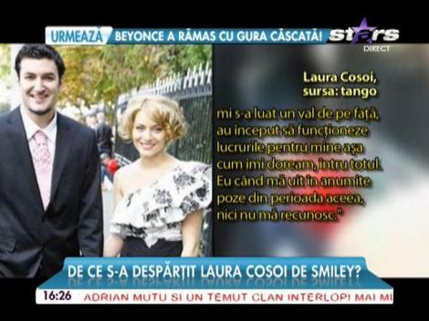 De ce s-a despărţit Laura Cosoi de Smiley! Află tot adevărul de la blondă