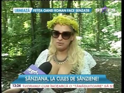 Sânziana Buruiană, mai sexy ca niciodată de Sânziene! Cum se pregăteşte de noaptea magică