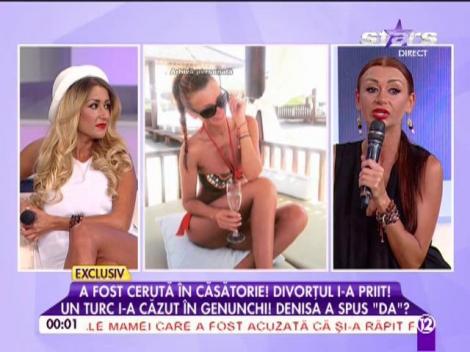 Denisa de la "Bambi" a fost cerută în căsătorie de un actor celebru! Cine este cel care s-a aşezat în ghenunchi în faţa ei