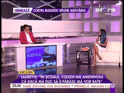 Laurette a îndurat jigniri crâncene în copilărie: "Nu m-au lăsat colegii să merg la toaletă şi am făcut pe mine!"