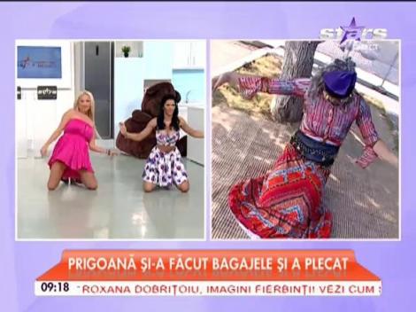 Doamna Sclerohouse, &icirc;n straie de ţigăncuşă! De la cine a primit cadou această vestimenţie?