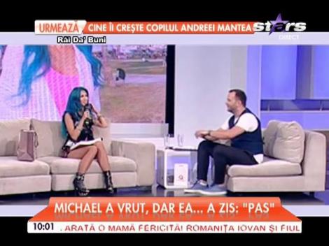 Andreea Bălan l-a lăsat mască pe Mihai Morar! I-a arătat ce are sub geacă