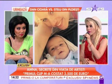 Amna, decizia care a adus-o pe culmile succesului: "Aveam 3.500 de euro şi trebuia să aleg: fie îmi plătesc ratele, fie îmi cumpăr o melodie"