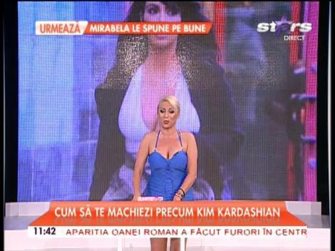 Cum să îţi faci un machiaj ca Kim Kardashian? Iată cele mai rapide trucuri