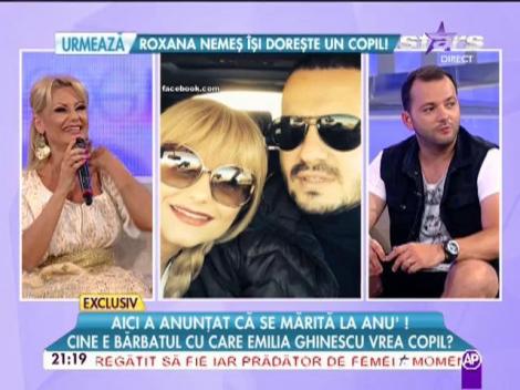 Emilia Ghinescu face nuntă şi vrea copil: "Căutăm locaţia petrecerii"
