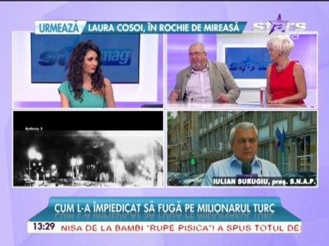 Prietenii poliţistului luat pe capotă vorbesc: "A fost purtat pe maşină ca-n filme"