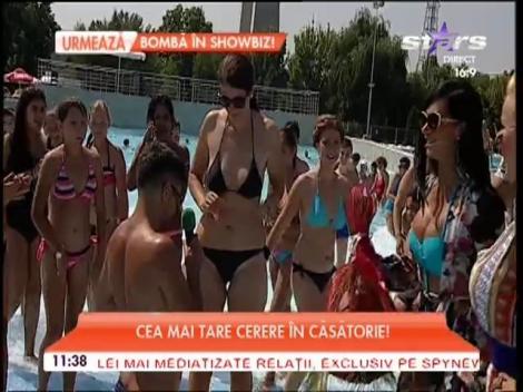 MOMENT EMOŢIONANT la TV! A fost cerută &icirc;n căsătorie, &icirc;n direct! Rocsana Marcu a izbucnit &icirc;n lacrimi