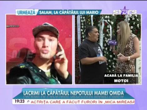 Lacrimi la căpătâiul nepotului mamei Omida! Romario, plâns de familie şi prieteni