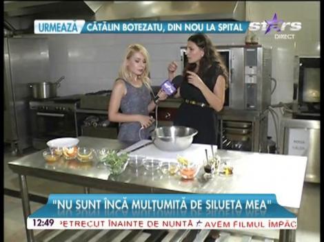 Ioana Ginghină, şefă &icirc;n bucătărie! Ce măn&acirc;ncă actriţa ca să scape de kilogramele &icirc;n plus
