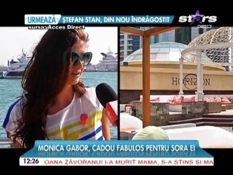 Monica Gabor, cadou fabulos pentru sora ei! Reţeta împăcării: 50.000 de dolari