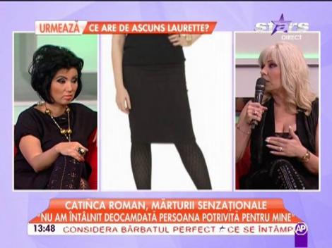 Catinca Roman a vorbit despre căsătorie! De ce nu s-a măritat niciodată