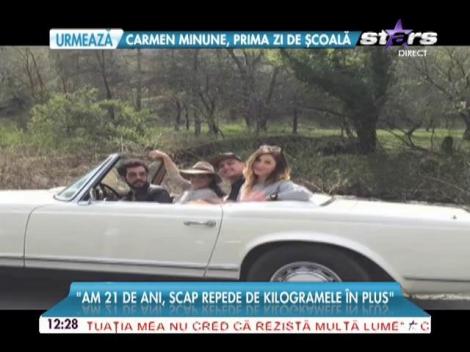 Bianca lui Moga, pregătită să devină mamă: "Am 21 de ani, scap repede de kilogramele &icirc;n plus"